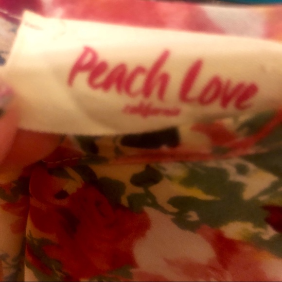 Peach Love Cold Shoulder Tunic - Picture 4 of 6